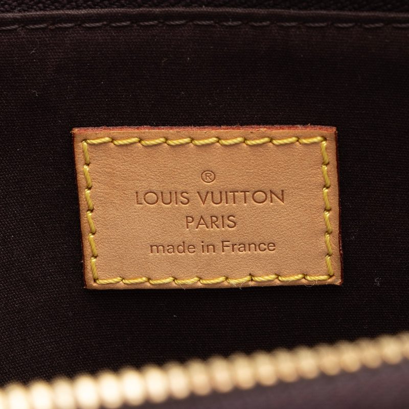 Louis Vuitton Monogram Vernis Alma PM Satchel (SHF-fmHWuP) - Image 7