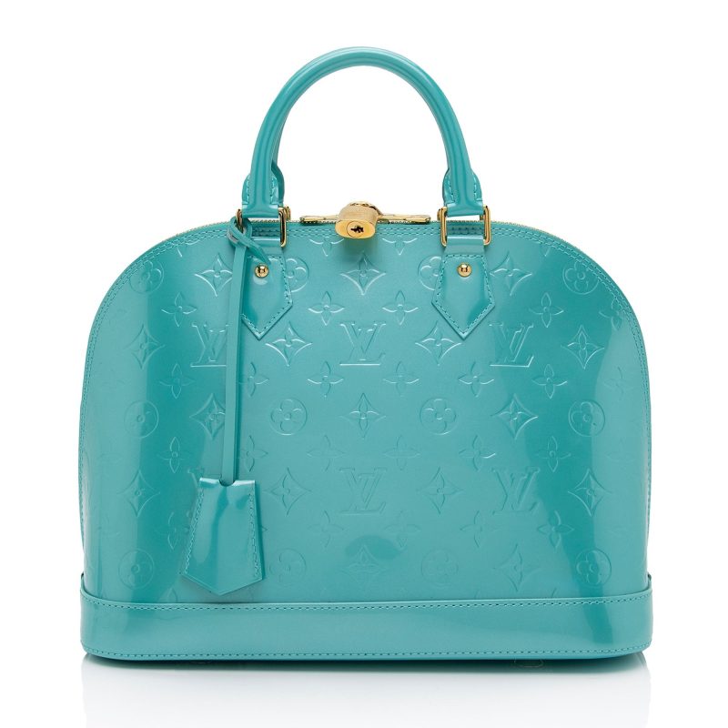 Louis Vuitton Monogram Vernis Alma PM Satchel (SHF-qtN90H) - Image 11