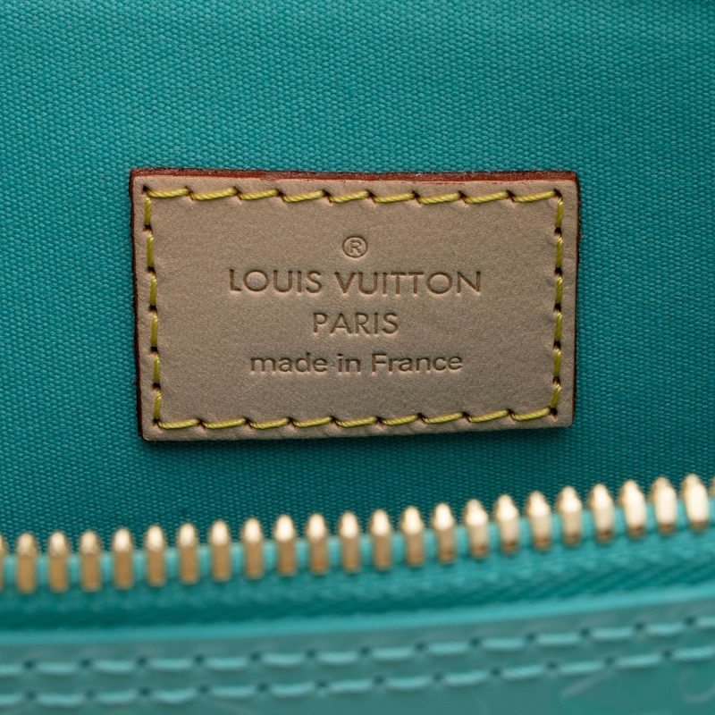 Louis Vuitton Monogram Vernis Alma PM Satchel (SHF-qtN90H) - Image 6