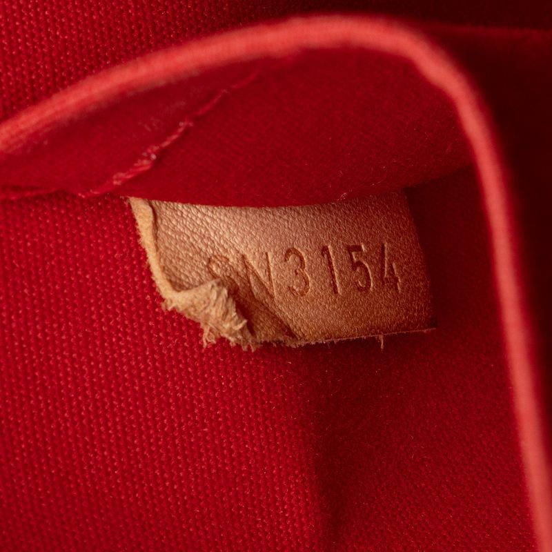 Louis Vuitton Monogram Vernis Alma PM Satchel (SHF-N7kVSA) - Image 5