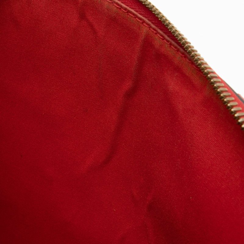 Louis Vuitton Monogram Vernis Alma PM Satchel (SHF-N7kVSA) - Image 13