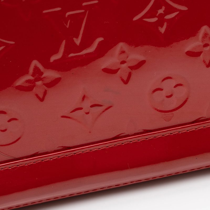 Louis Vuitton Monogram Vernis Alma PM Satchel (SHF-N7kVSA) - Image 15