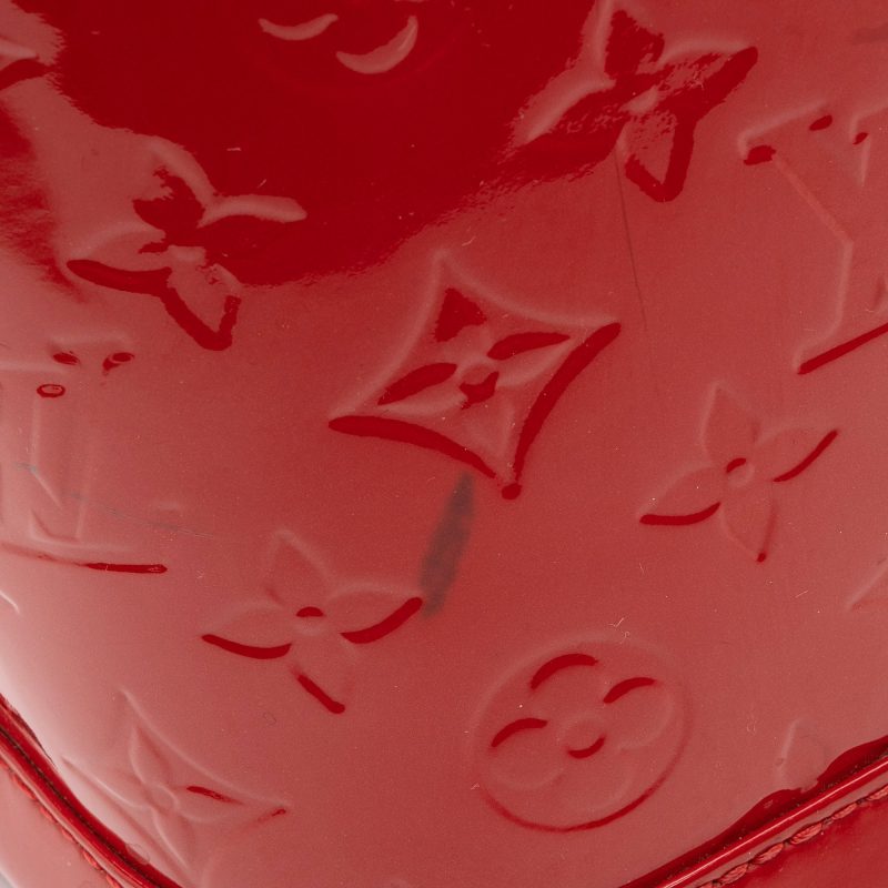 Louis Vuitton Monogram Vernis Alma PM Satchel (SHF-N7kVSA) - Image 17
