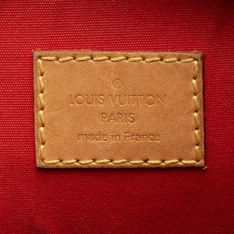 Louis Vuitton Monogram Vernis Alma PM Satchel (SHF-N7kVSA) - Image 7