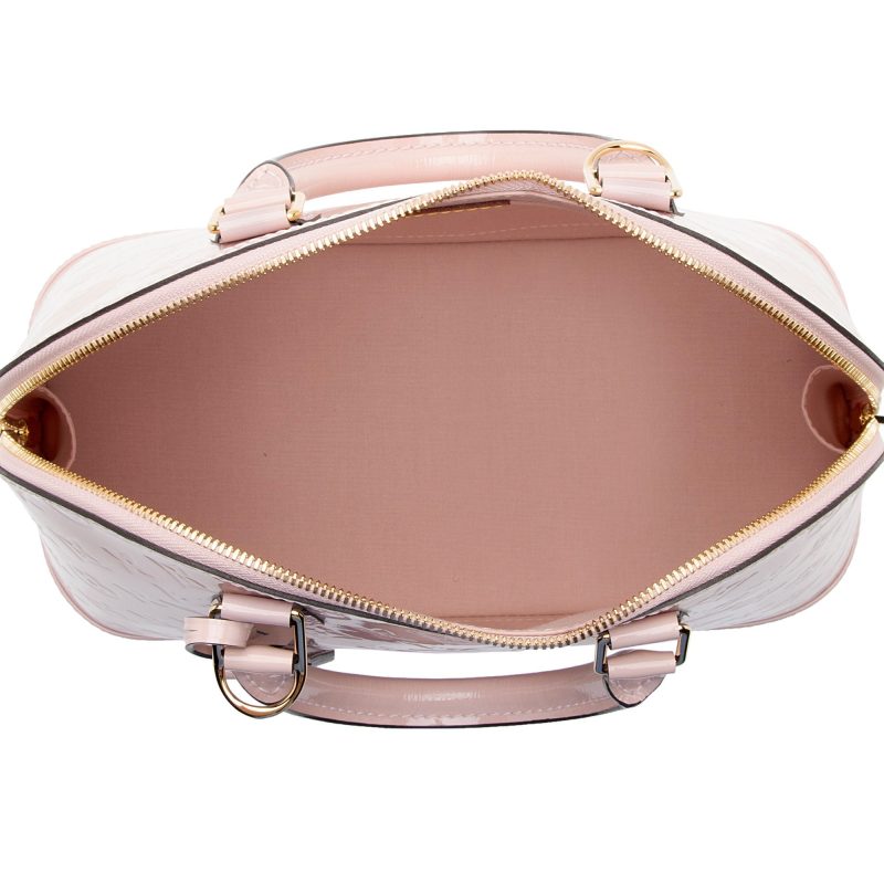 Louis Vuitton Monogram Vernis Alma PM Satchel (SHF-D9F4mc) - Image 6