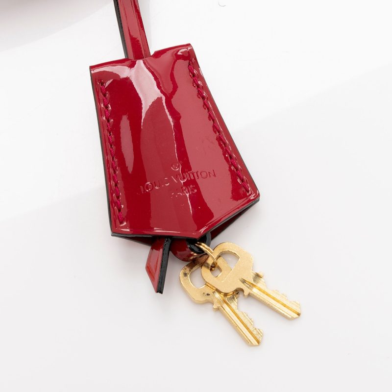 Louis Vuitton Monogram Vernis Alma PM Satchel (SHF-aJkS4O) - Image 9