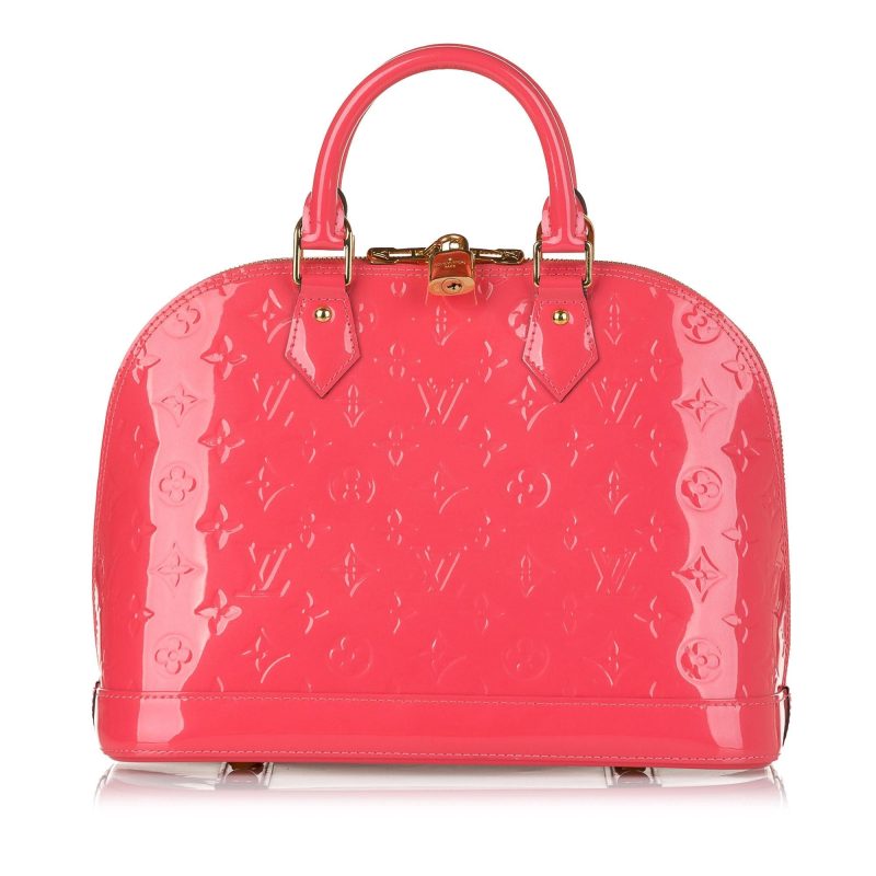 Louis Vuitton Monogram Vernis Alma PM (SHG-34306) - Image 6