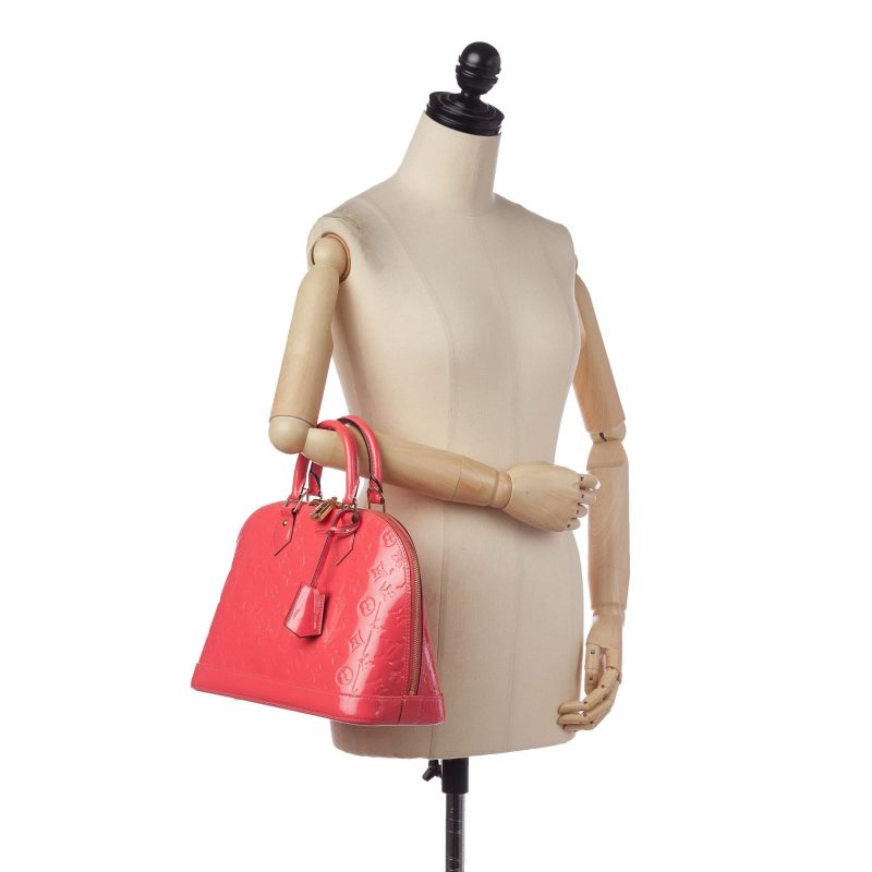 Louis Vuitton Monogram Vernis Alma PM (SHG-34306) - Image 5