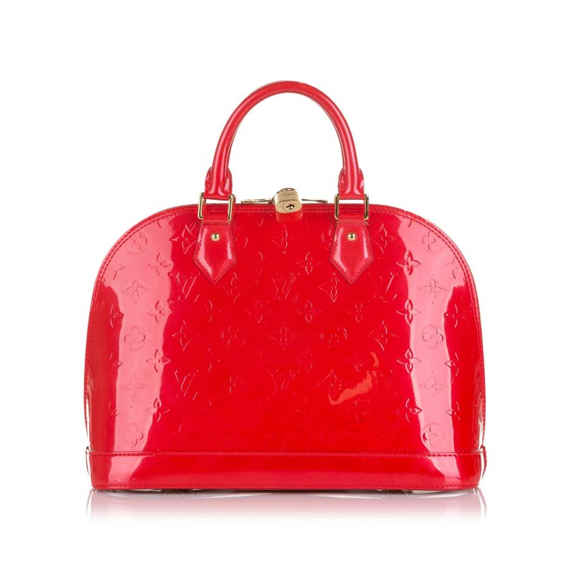 Louis Vuitton Monogram Vernis Alma PM (SHG-36651) - Image 2