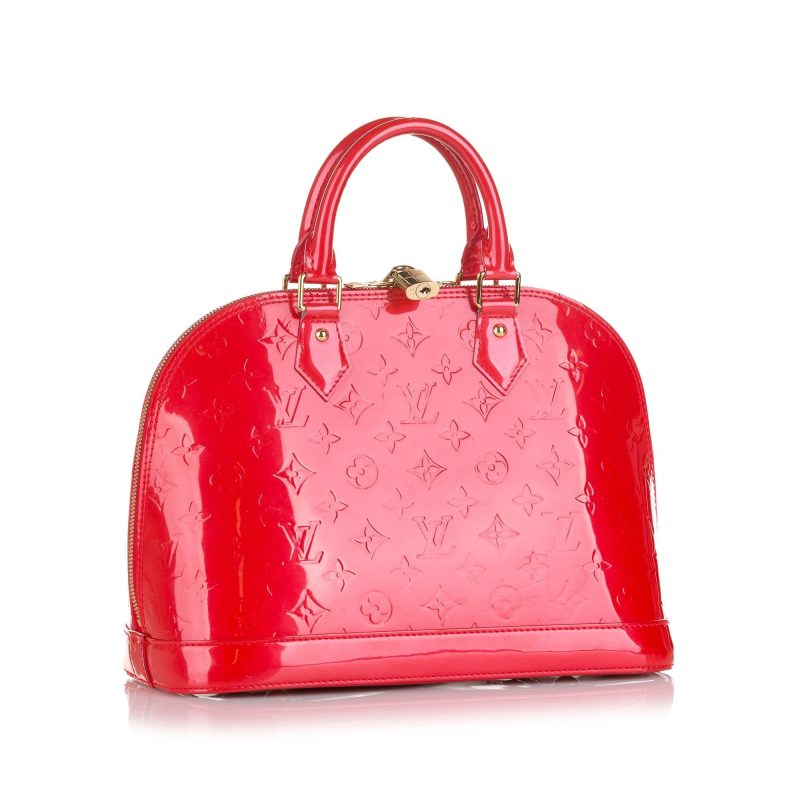 Louis Vuitton Monogram Vernis Alma PM (SHG-36651)
