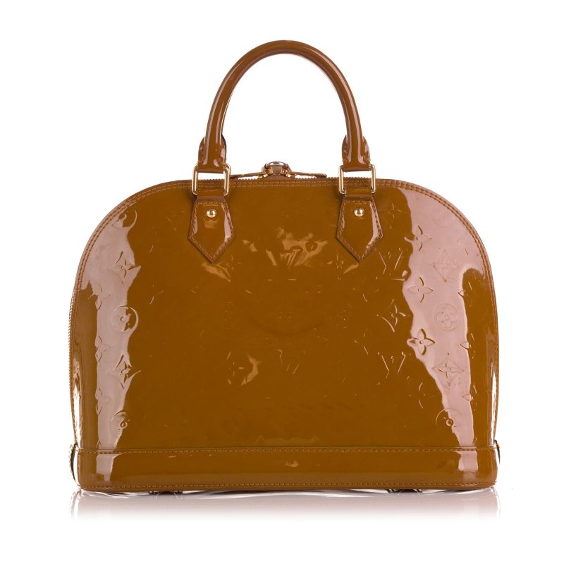 Louis Vuitton Monogram Vernis Alma PM (SHG-KVeSUD) - Image 2