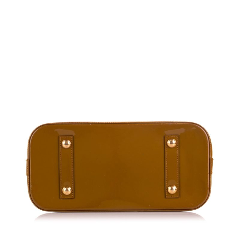 Louis Vuitton Monogram Vernis Alma PM (SHG-KVeSUD) - Image 3