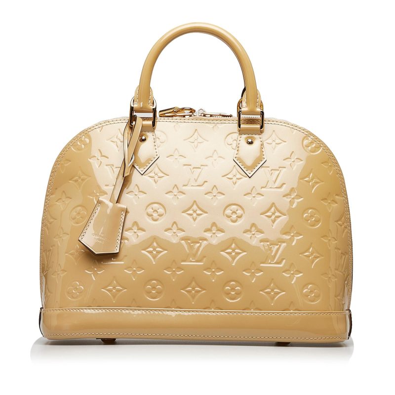 Louis Vuitton Monogram Vernis Alma PM (SHG-YSzmk9) - Image 9