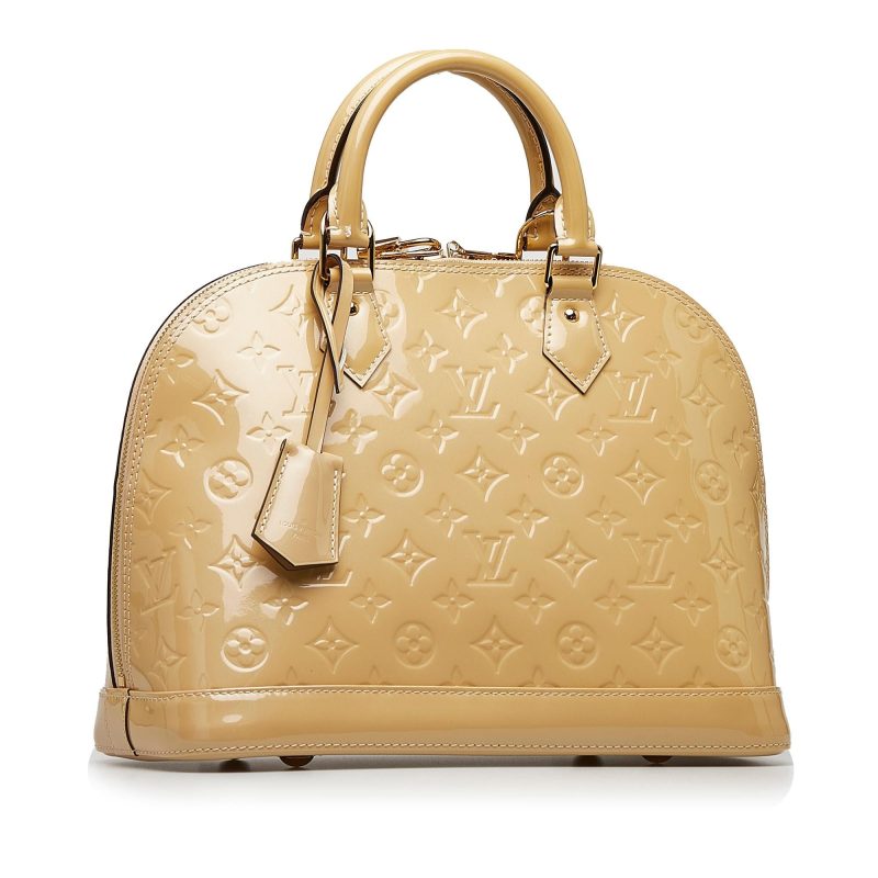 Louis Vuitton Monogram Vernis Alma PM (SHG-YSzmk9)