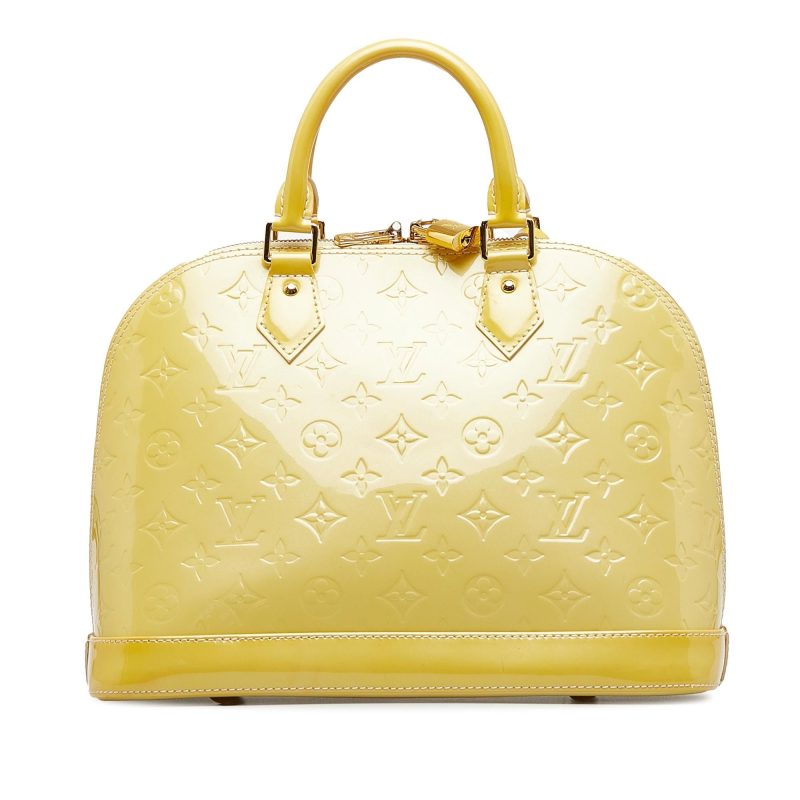 Louis Vuitton Monogram Vernis Alma PM (SHG-6v1uom) - Image 2