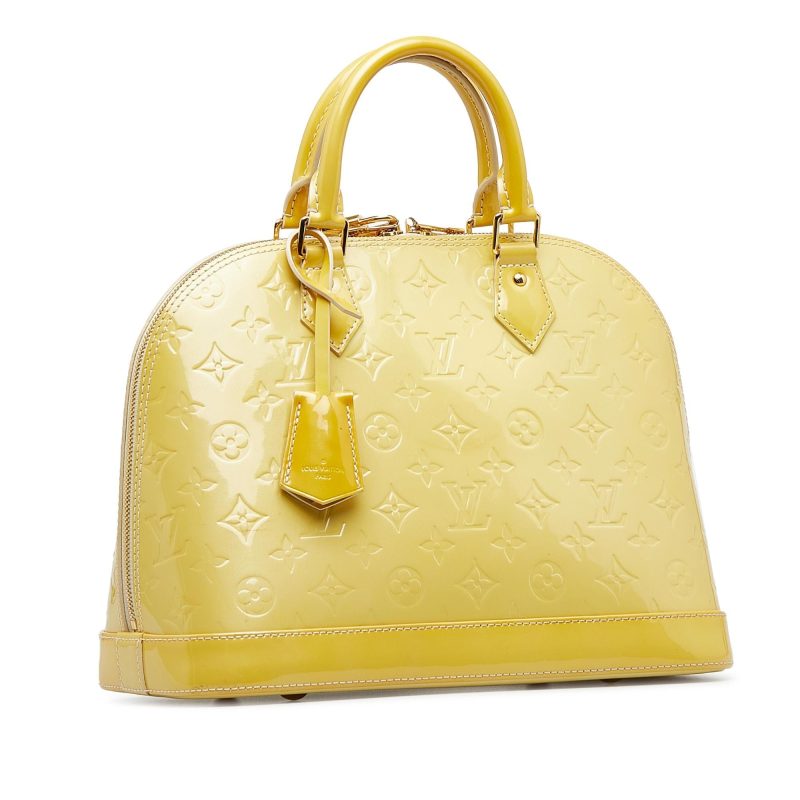 Louis Vuitton Monogram Vernis Alma PM (SHG-6v1uom)