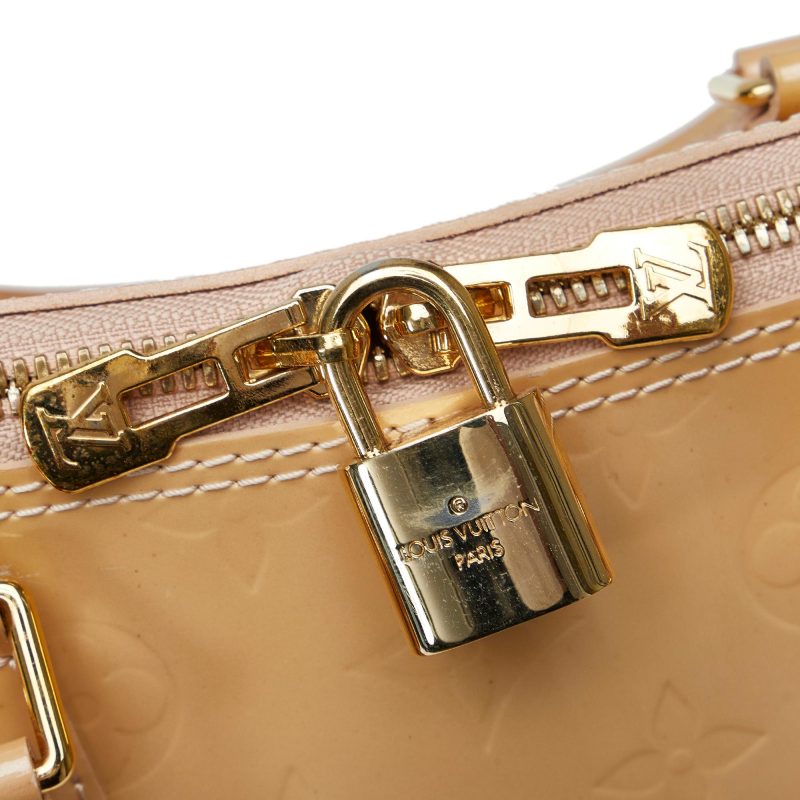 Louis Vuitton Monogram Vernis Alma PM (SHG-Xt3lPT) - Image 9