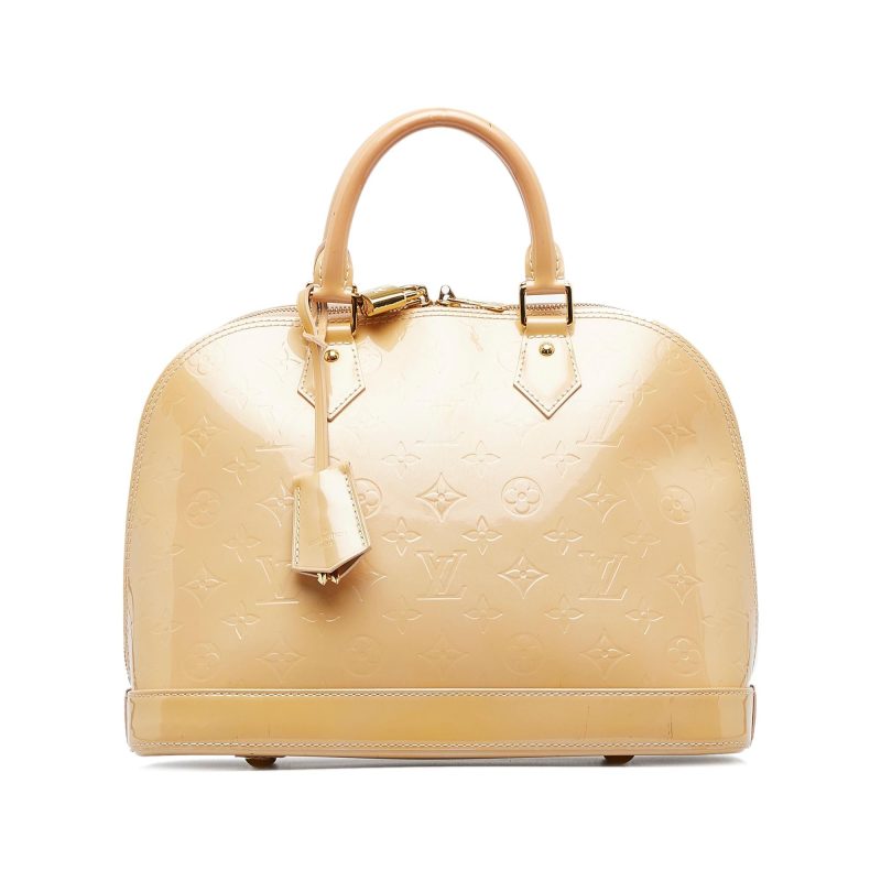 Louis Vuitton Monogram Vernis Alma PM (SHG-Xt3lPT) - Image 10