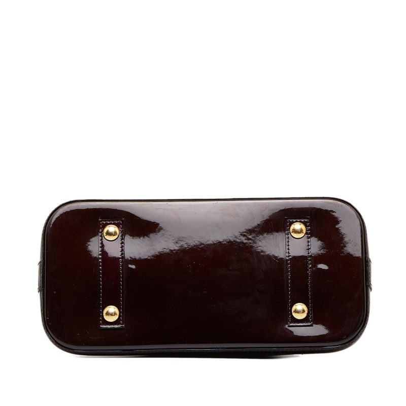 Louis Vuitton Monogram Vernis Alma PM (SHG-SkyOqF) - Image 3