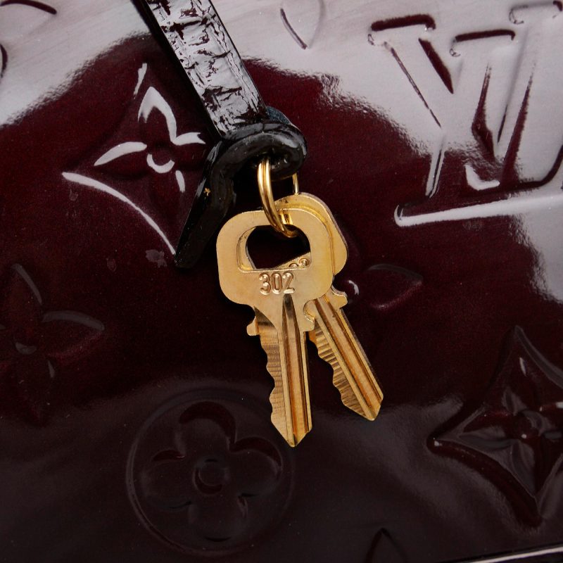 Louis Vuitton Monogram Vernis Alma PM (SHG-SkyOqF) - Image 8