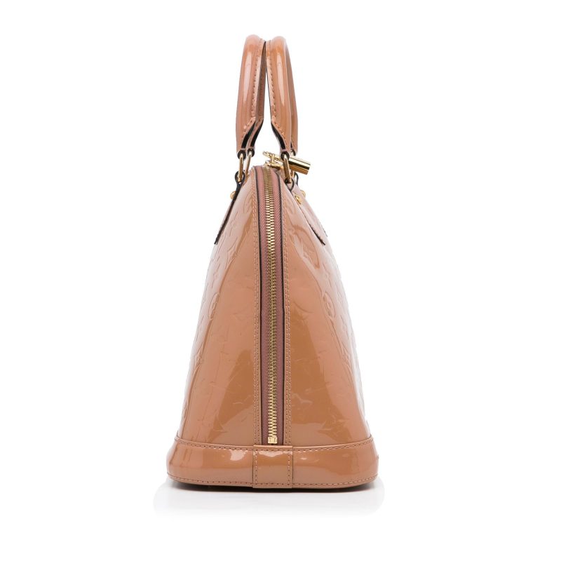 Louis Vuitton Monogram Vernis Alma PM (SHG-TpodTf) - Image 2