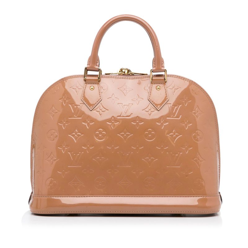 Louis Vuitton Monogram Vernis Alma PM (SHG-TpodTf) - Image 3