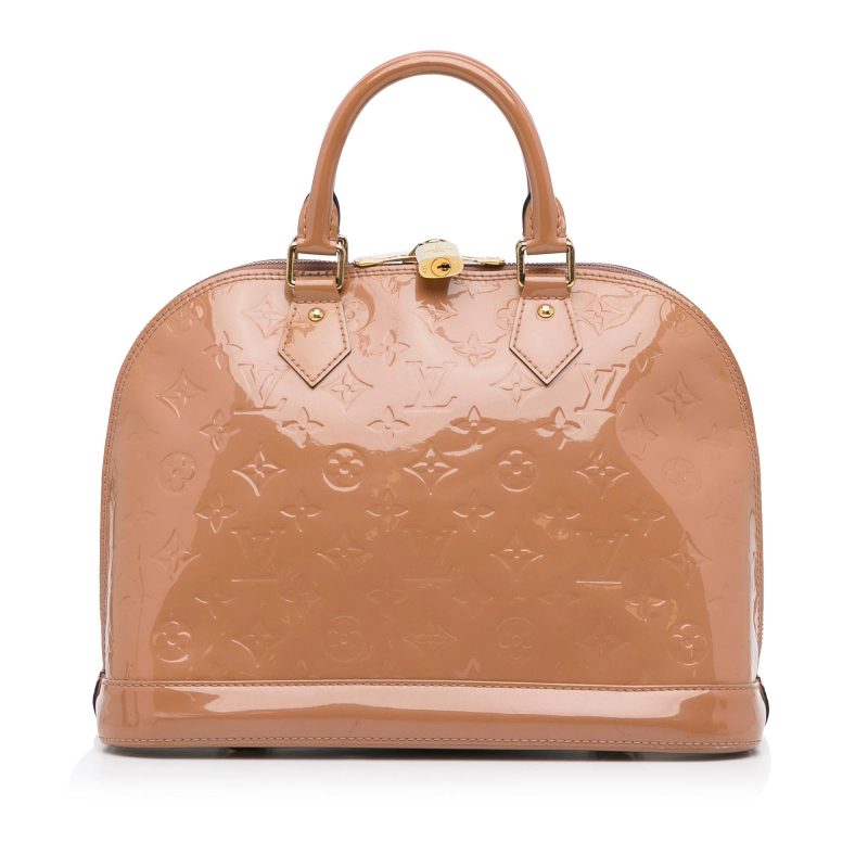 Louis Vuitton Monogram Vernis Alma PM (SHG-TpodTf) - Image 10