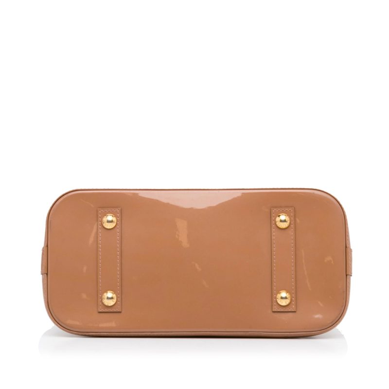 Louis Vuitton Monogram Vernis Alma PM (SHG-TpodTf) - Image 5