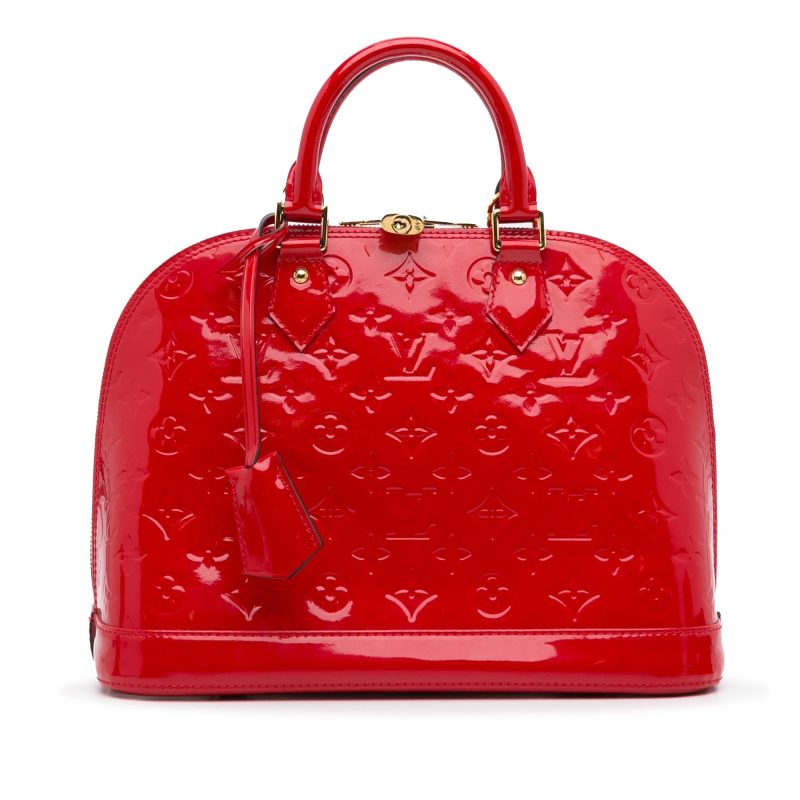 Louis Vuitton Monogram Vernis Alma PM (SHG-jPDRmX) - Image 13