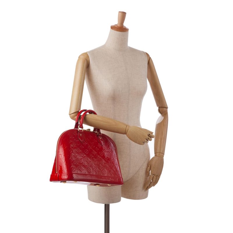 Louis Vuitton Monogram Vernis Alma PM (SHG-jPDRmX) - Image 4