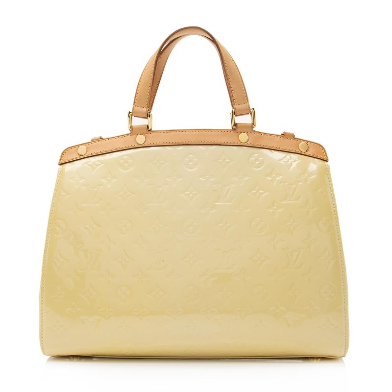 Louis Vuitton Monogram Vernis Brea GM Satchel (SHF-23147) - Image 2