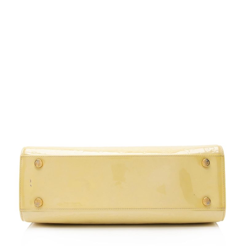 Louis Vuitton Monogram Vernis Brea GM Satchel (SHF-23147) - Image 3