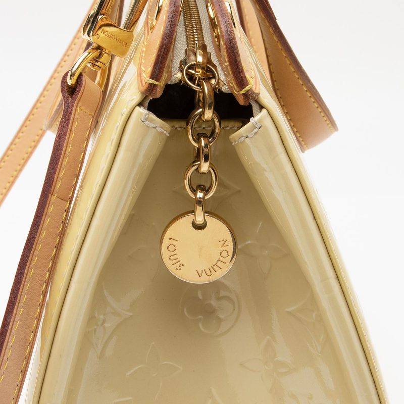 Louis Vuitton Monogram Vernis Brea GM Satchel (SHF-23147) - Image 12