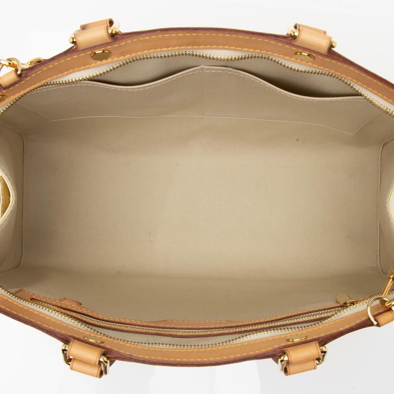 Louis Vuitton Monogram Vernis Brea GM Satchel (SHF-23147) - Image 6