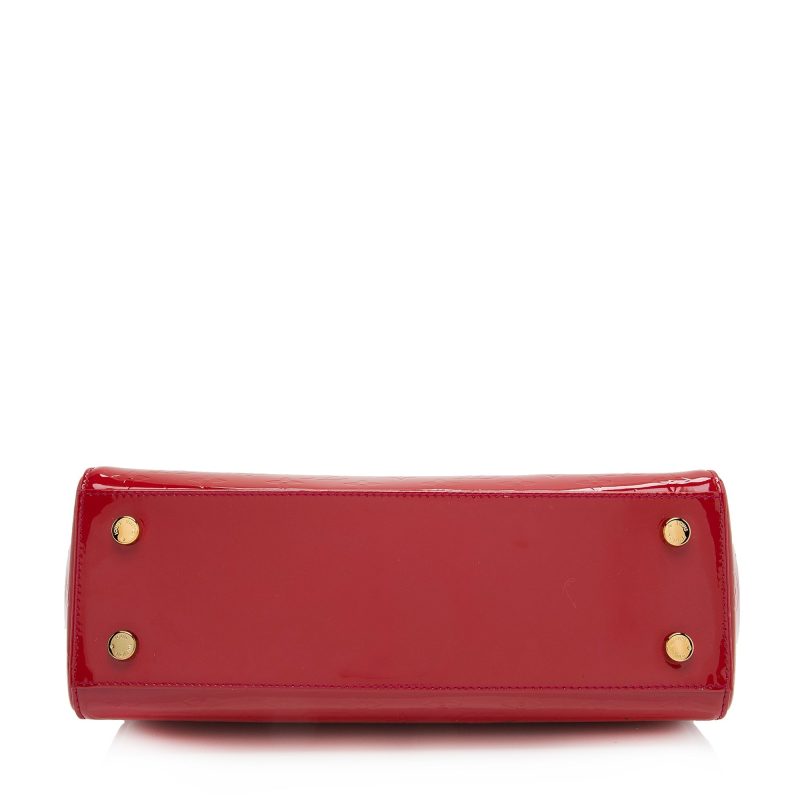 Louis Vuitton Monogram Vernis Brea MM Satchel (SHF-Lt8EA3) - Image 3
