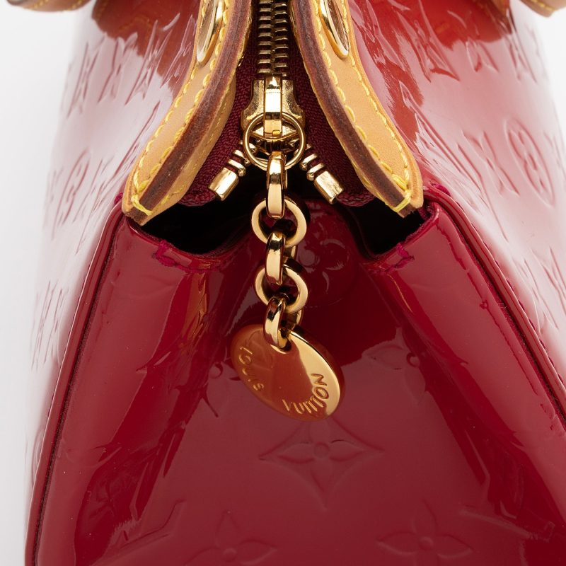 Louis Vuitton Monogram Vernis Brea MM Satchel (SHF-Lt8EA3) - Image 9