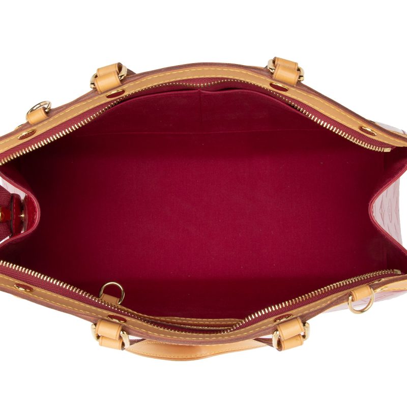 Louis Vuitton Monogram Vernis Brea MM Satchel (SHF-Lt8EA3) - Image 6