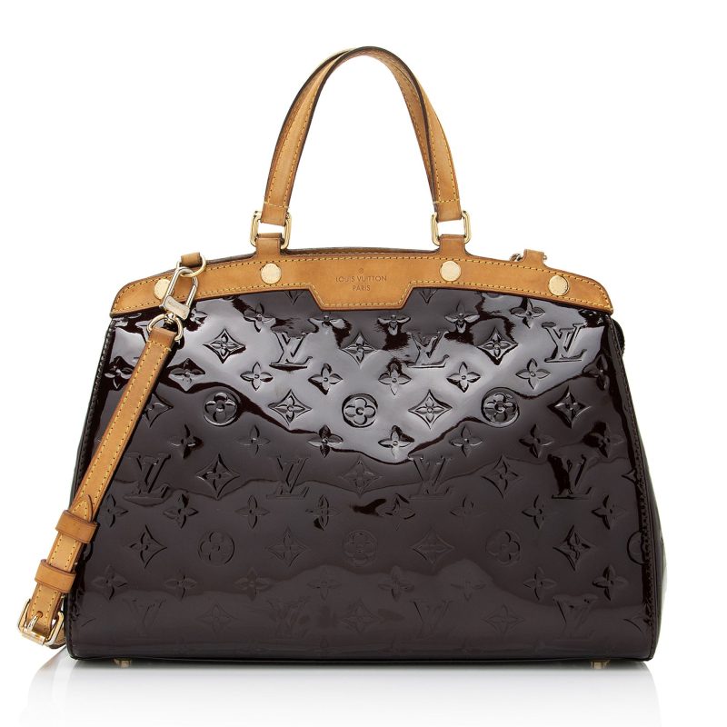 Louis Vuitton Monogram Vernis Brea MM Satchel (SHF-APAQxH) - Image 17