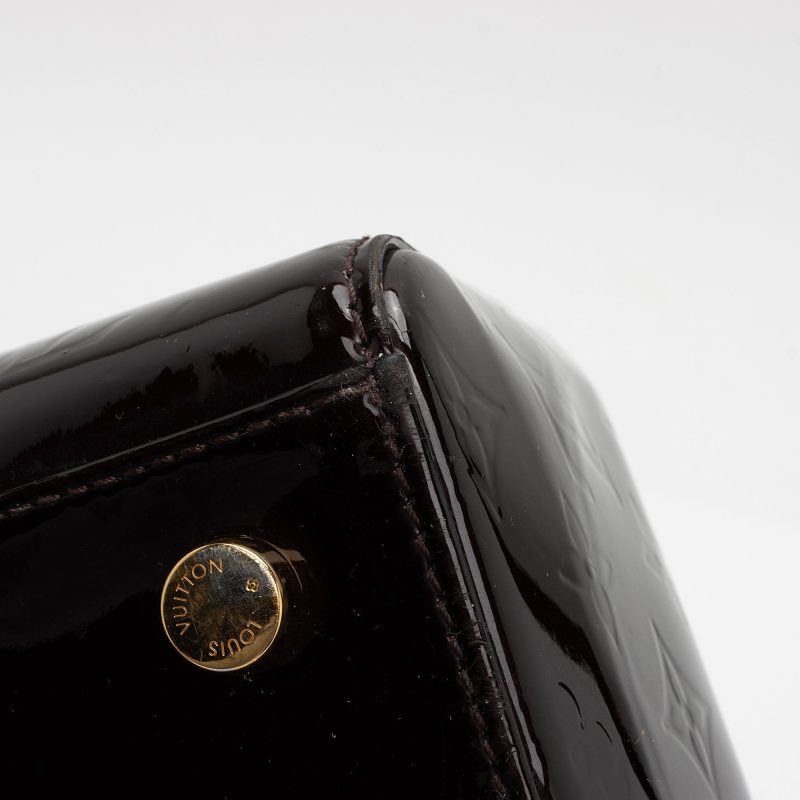 Louis Vuitton Monogram Vernis Brea MM Satchel (SHF-pABsL4) - Image 17
