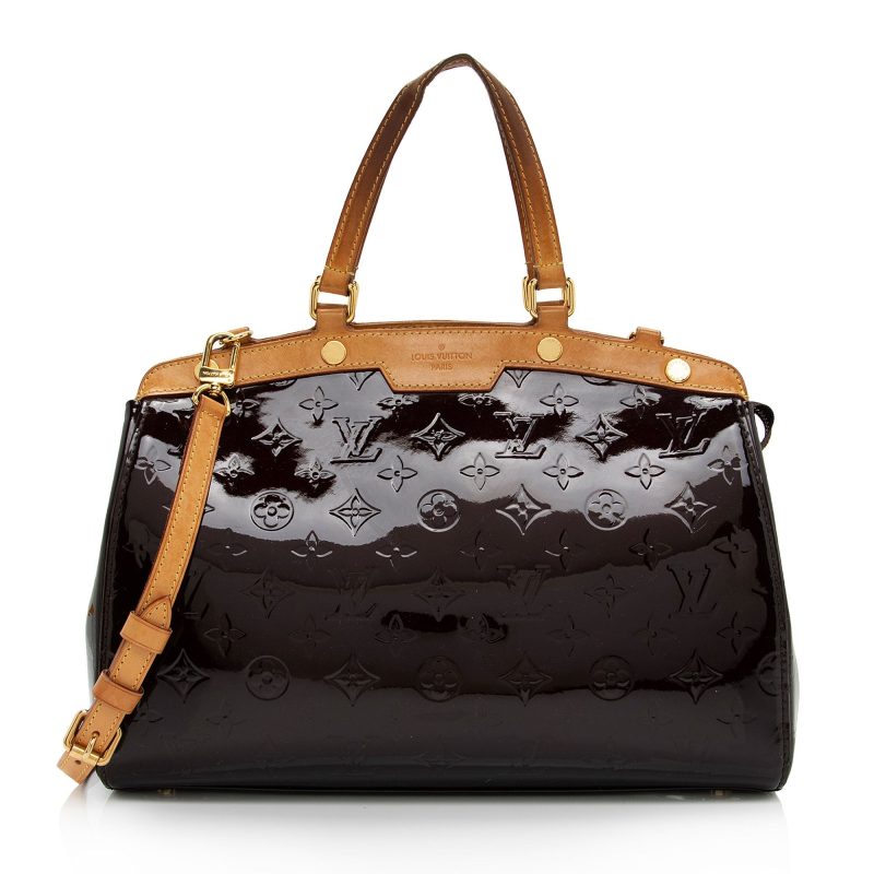 Louis Vuitton Monogram Vernis Brea MM Satchel (SHF-pABsL4) - Image 20