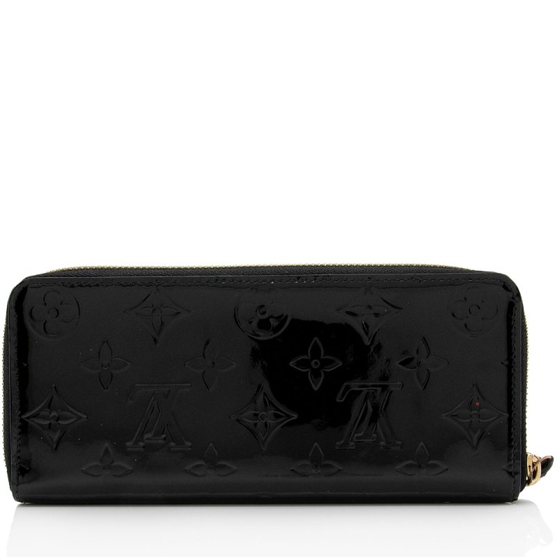 Louis Vuitton Monogram Vernis Clemence Wallet (SHF-XjrGv8) - Image 2