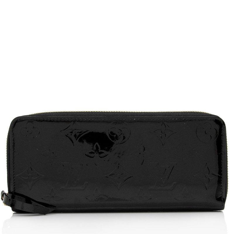 Louis Vuitton Monogram Vernis Clemence Wallet (SHF-XjrGv8) - Image 12