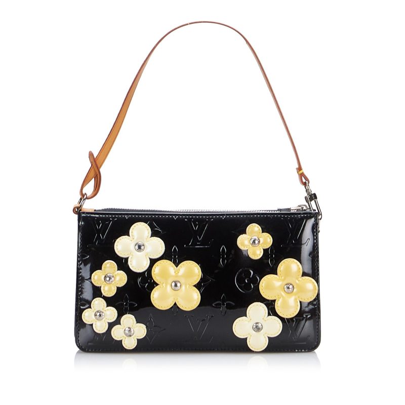 Louis Vuitton Monogram Vernis Lexington Fleurs Pochette (SHG-EGCiL8) - Image 2