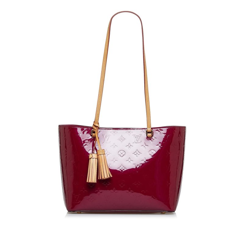 Louis Vuitton Monogram Vernis Long Beach PM (SHG-54rzAh) - Image 11