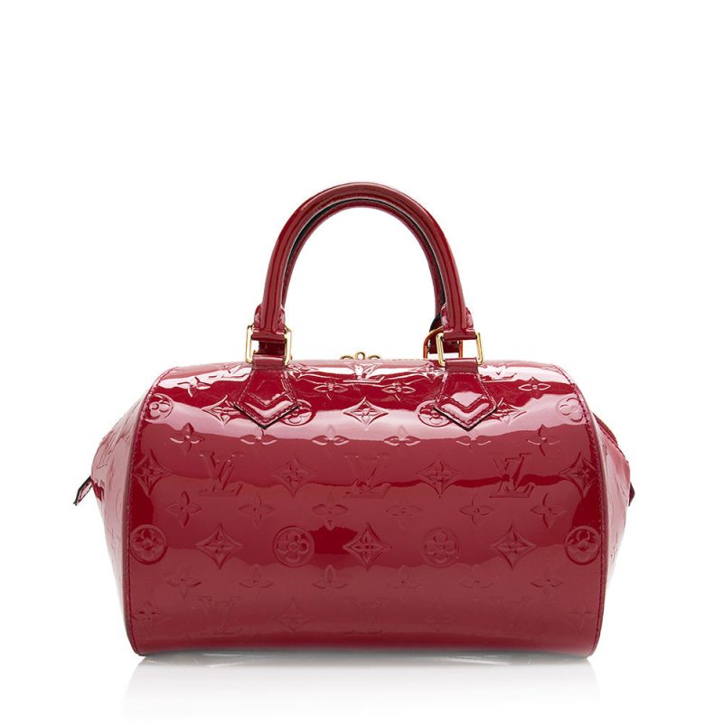 Louis Vuitton Monogram Vernis Montana Satchel (SHF-20765) - Image 2