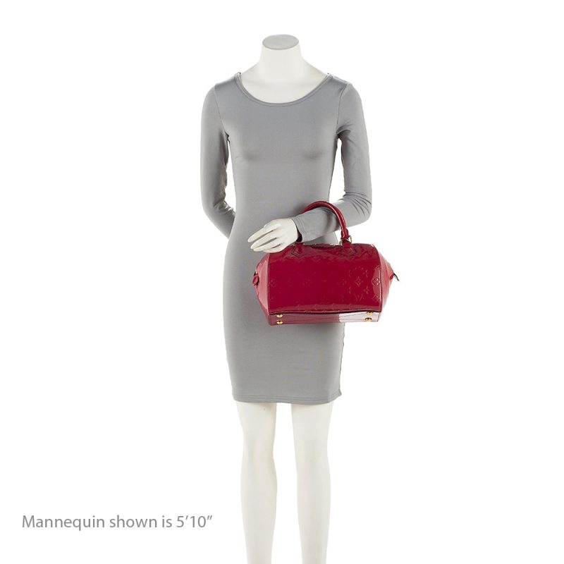 Louis Vuitton Monogram Vernis Montana Satchel (SHF-20765) - Image 4