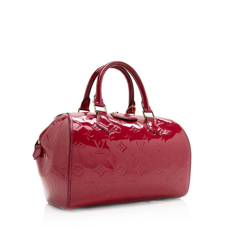 Louis Vuitton Monogram Vernis Montana Satchel (SHF-20765)