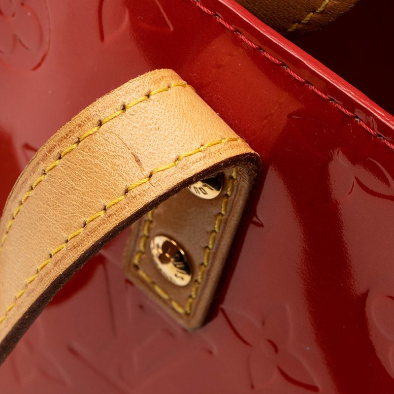 Louis Vuitton Monogram Vernis Reade PM Tote (SHF-21115) - Image 9