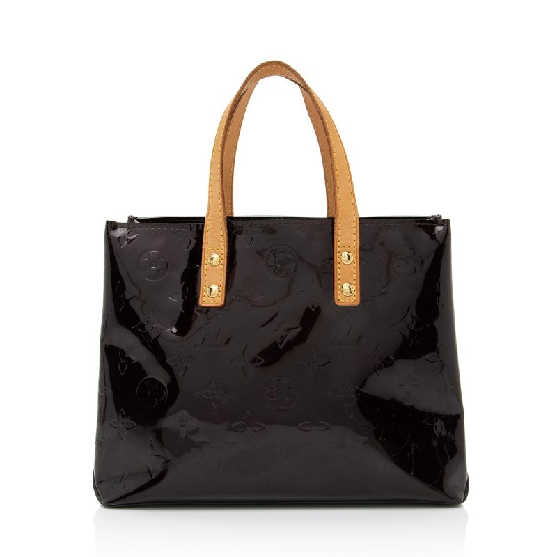 Louis Vuitton Monogram Vernis Reade PM Tote (SHF-bFQHRr) - Image 12