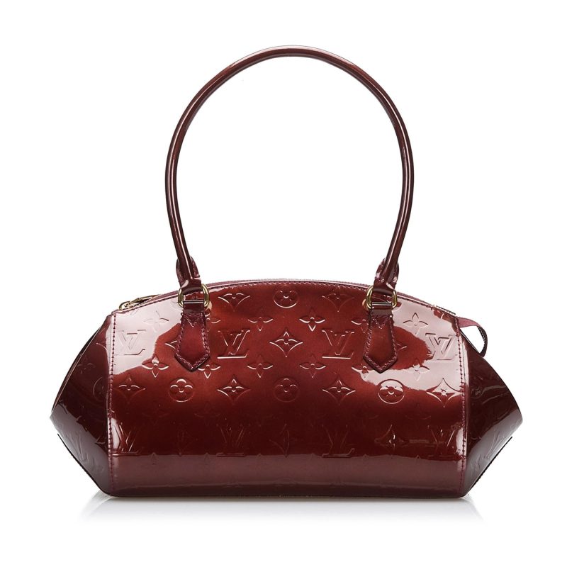 Louis Vuitton Monogram Vernis Sherwood PM (SHG-ODJJ2T) - Image 9